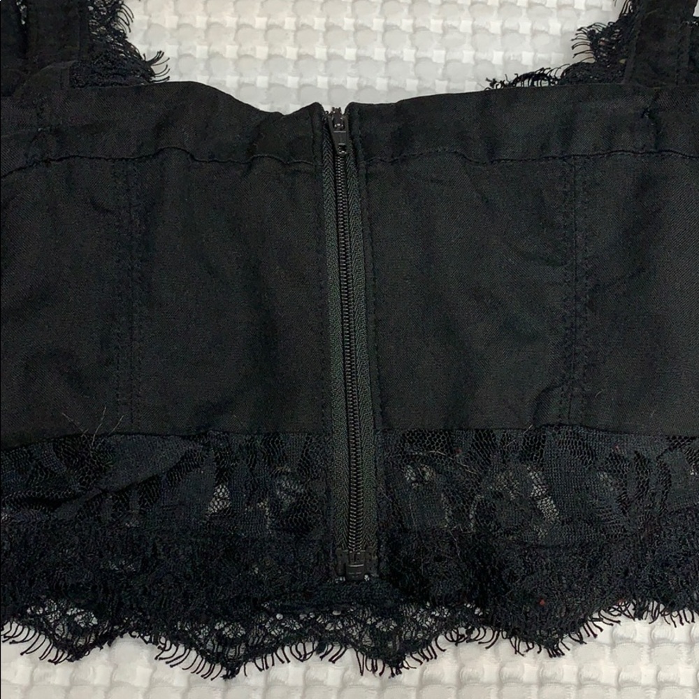 Guess inc! Black crop bustier - Picture 8 of 14